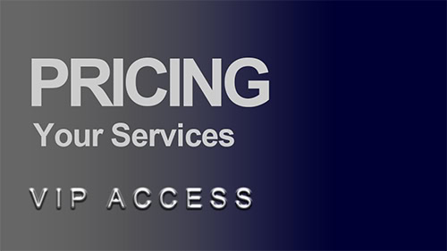 pricing your services and finding clients