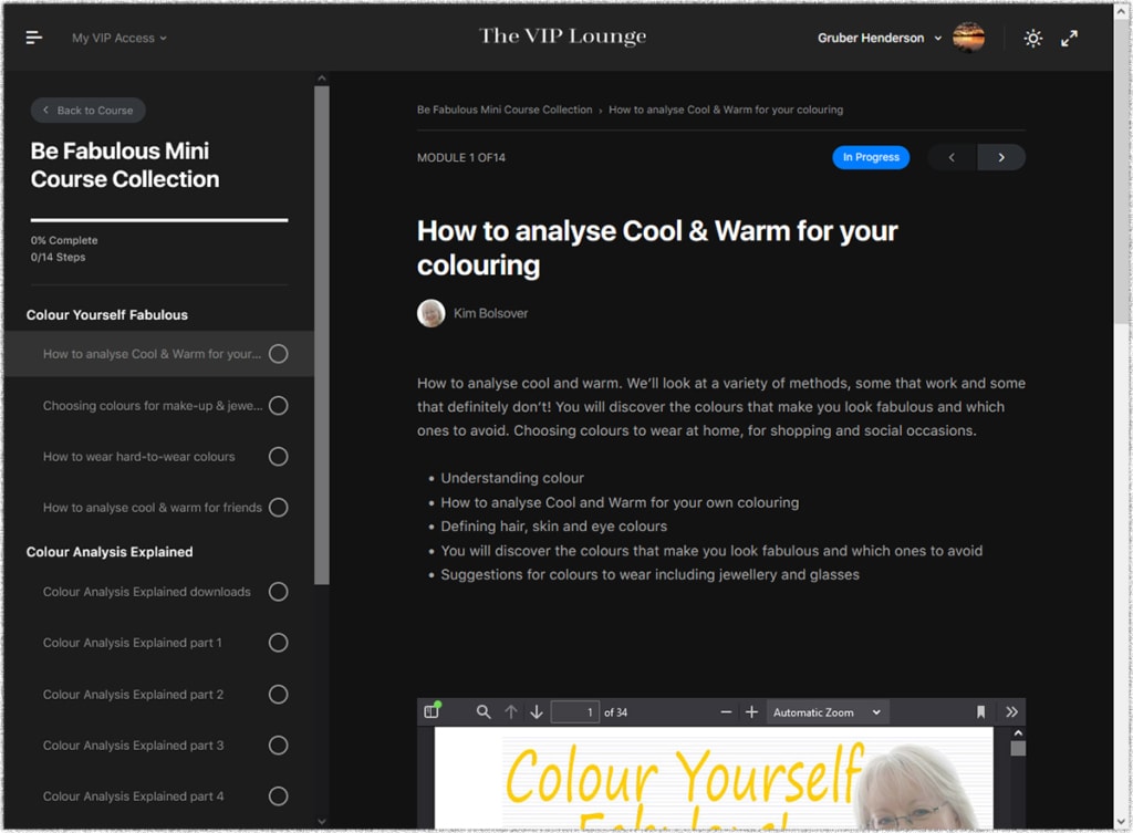 have some fun with colour in the VIP Lounge with the new dark mode!