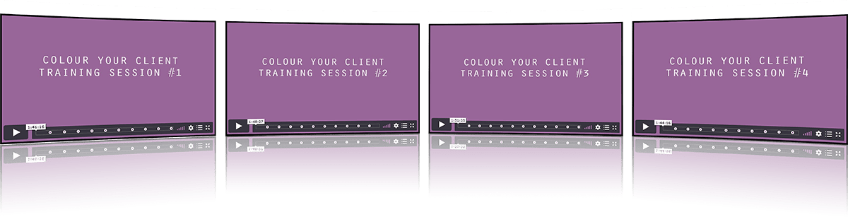 colour your client fabulous online - video based training